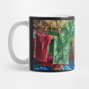 Pray Flags, Lhasa, Tibet Mug